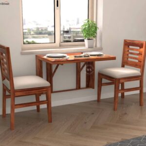 Wall Mount 2 Seater Foldable Dining Set